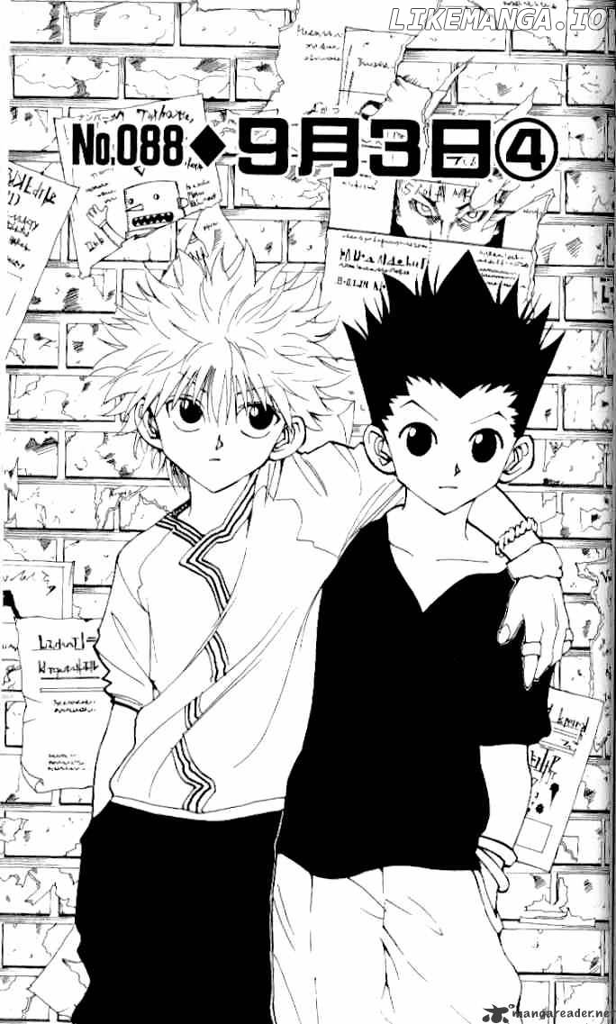 Hunter x Hunter, Chapter 88 image 01